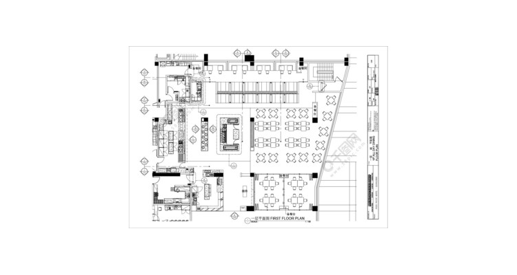 40平餐馆设计图,40平方的餐饮店效果图
