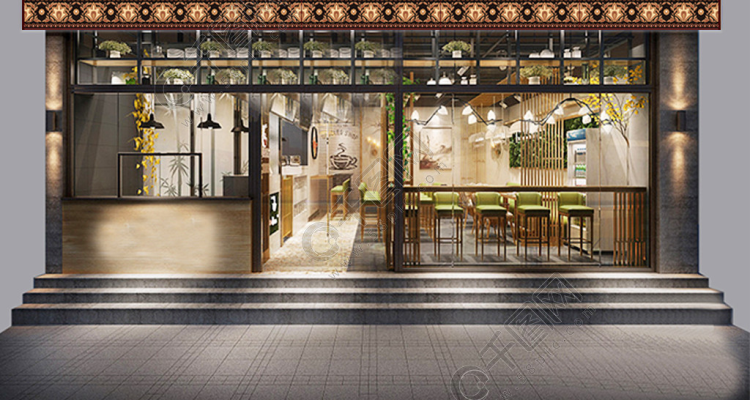 餐饮门头logo设计图片欣赏,餐饮门头设计制作效果图