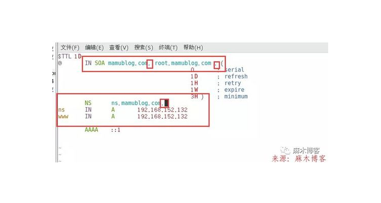 域名解析nslookup，域名解析@是什么