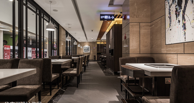 现代餐饮过道怎么设计的,餐厅过道设计图片大全