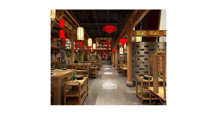 中式餐饮店设计装修装修步骤,中式餐饮店设计装修方案设计