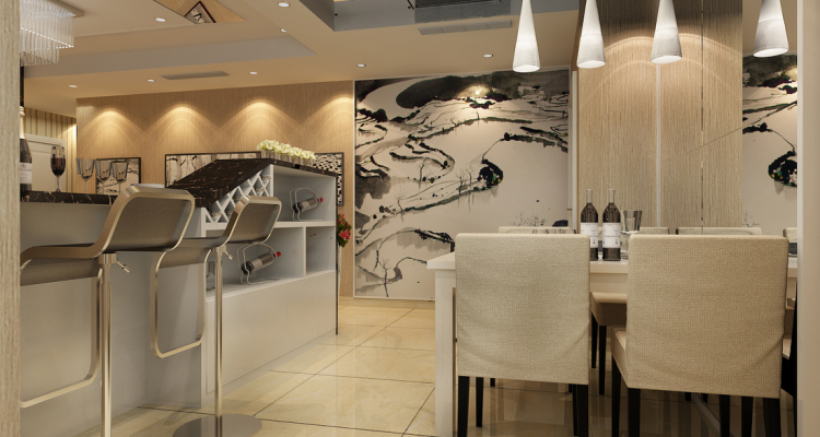 餐饮店吧台,开餐厅吧台的设置