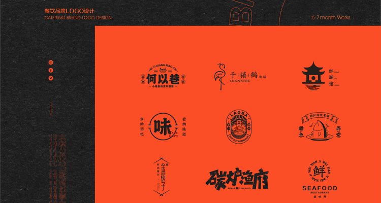 餐饮门logo怎么设计好看,餐饮门头logo设计图片欣赏